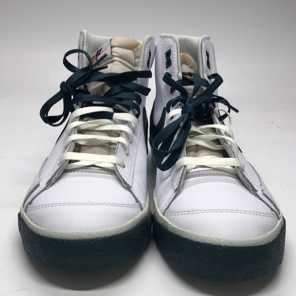 Men’s Nike Blazer Mid ‘77 PRM FB8889-100 White/Black NWOB - Picture 3 of 5